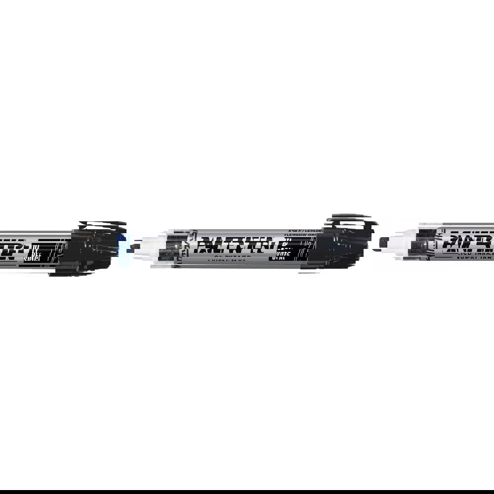 Liquid paint marker for oily surface marking